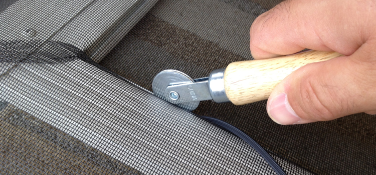 metal screen door repair in Ojai